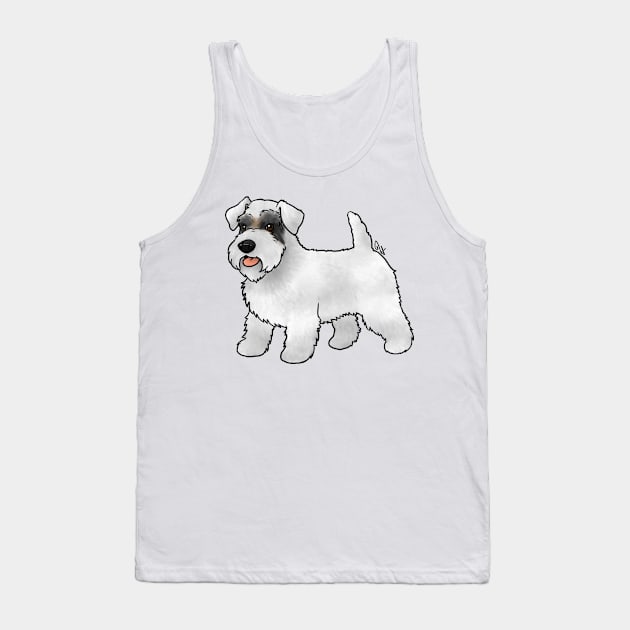 Dog - Sealyham Terrier - Clipped Badger Tank Top by Jen's Dogs Custom Gifts and Designs